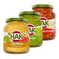 Foto van Hak groente of appelmoes