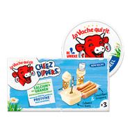 La Vache qui rit Cheez Dippers of smeerkaaspuntjes Foto van La Vache qui rit Cheez Dippers of smeerkaaspuntjes