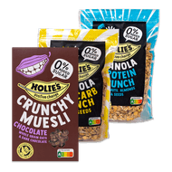 Holie's granola, crunchy muesli of crunchy loops Foto van Holie's granola, crunchy muesli of crunchy loops