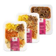 Foto van Padifood beef teriyaki, bami of nasi speciaal