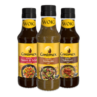Conimex woksaus of boemboe Foto van Conimex woksaus of boemboe