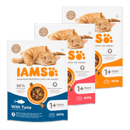 IAMS kattenbrokjes Foto van IAMS kattenbrokjes