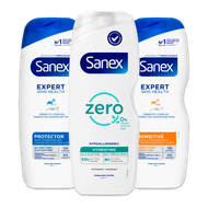 Foto van Sanex douchegel