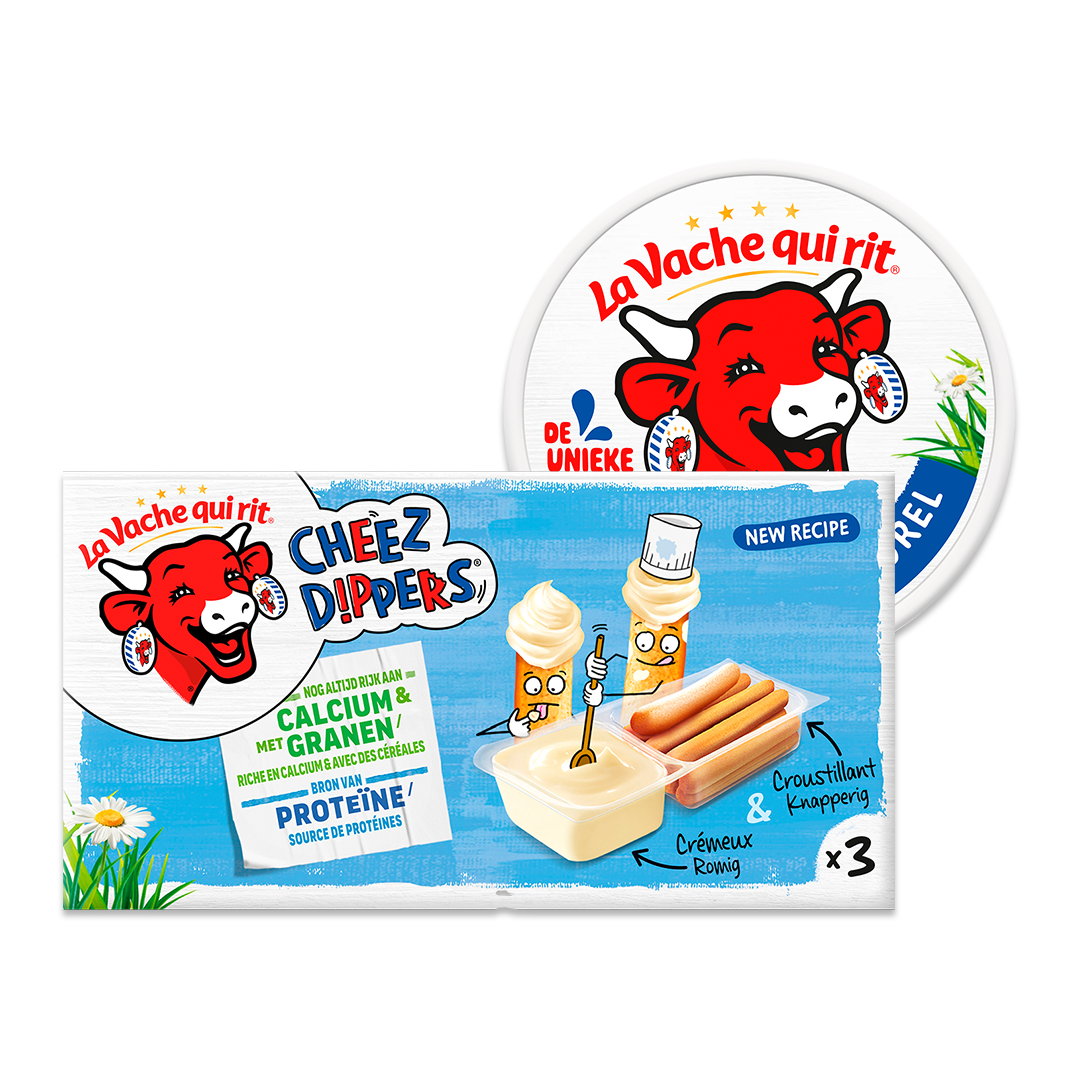 La Vache qui rit Cheez Dippers of smeerkaaspuntjes