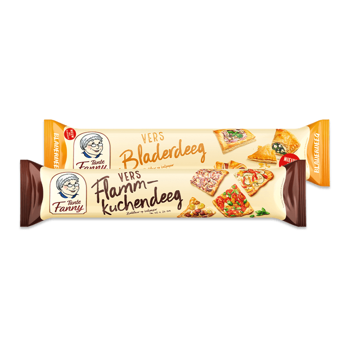 Tante Fanny blader- of flammkuchendeeg