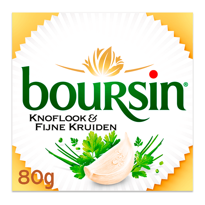 Boursin knoflook & fijne kruiden