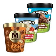Ben & Jerry's pints of Magnum Foto van Ben & Jerry's pints of Magnum