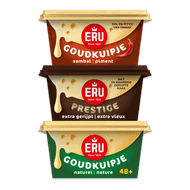 Eru smeerkaas of cheddar Foto van Eru smeerkaas of cheddar