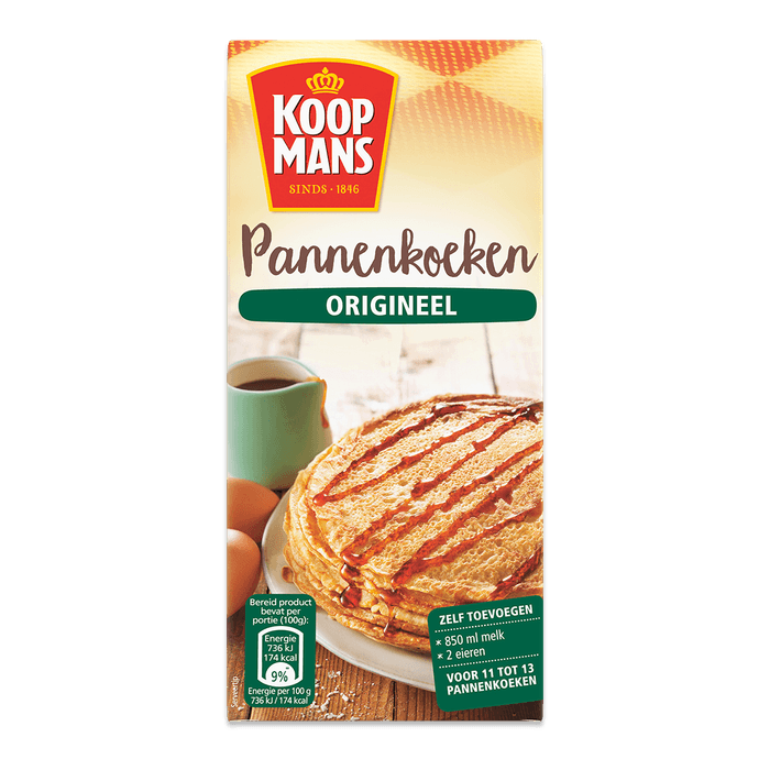 Koopmans pannenkoekenmix origineel