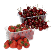 Kersen of Hollandse aardbeien Foto van Kersen of Hollandse aardbeien