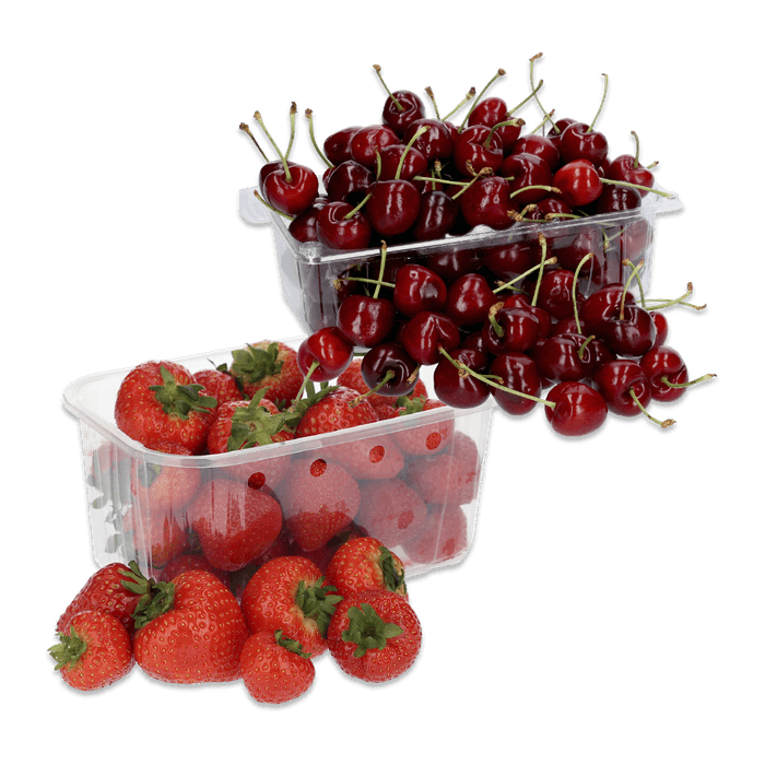 Kersen of Hollandse aardbeien