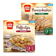 Koopmans pannenkoeken of poffertjes Foto van Koopmans pannenkoeken of poffertjes