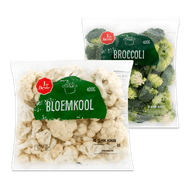 1 de Beste Bloemkool- of broccoliroosjes Foto van 1 de Beste Bloemkool- of broccoliroosjes