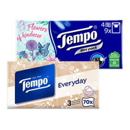 Foto van Tempo tissues of zakdoekjes