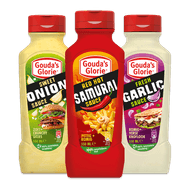 Gouda's Glorie saus of Mad sauce Foto van Gouda's Glorie saus of Mad sauce