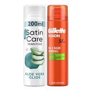 Gillette scheerschuim of -gel Foto van Gillette scheerschuim of -gel