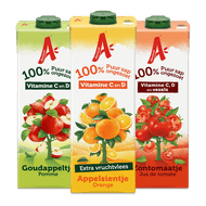 Appelsientje 100% sap of vezelrijk Foto van Appelsientje 100% sap of vezelrijk
