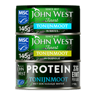 John West protein of finest tonijnmoot Foto van John West protein of finest tonijnmoot