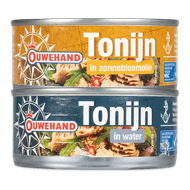 Ouwehand tonijnstukken Foto van Ouwehand tonijnstukken