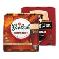 Hertog Jan, Brand of Grolsch bokbier Foto van Hertog Jan, Brand of Grolsch bokbier