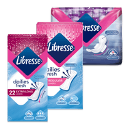 Foto van Libresse maandverband of inlegkruisjes