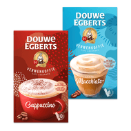 Douwe Egberts oploskoffie Foto van Douwe Egberts oploskoffie