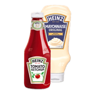 Foto van Heinz tomatenketchup of mayonaise