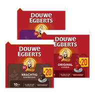 Douwe Egberts koffiecups Foto van Douwe Egberts koffiecups
