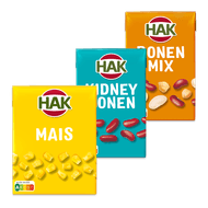 Hak groente in pak Foto van Hak groente in pak