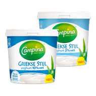 Campina kwark Griekse stijl Foto van Campina kwark Griekse stijl