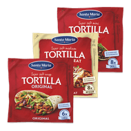 Santa Maria wraps Foto van Santa Maria wraps