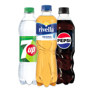 Foto van Pepsi, 7-Up, Rivella of Crystal Clear