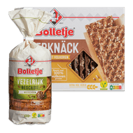 Bolletje Oerknäck of vezelrijk beschuit Foto van Bolletje Oerknäck of vezelrijk beschuit
