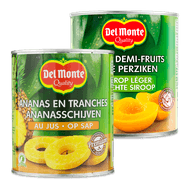 Del Monte vruchten op sap of siroop Foto van Del Monte vruchten op sap of siroop