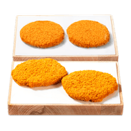 De Vleeschmeesters Kipschnitzels of -burgers Foto van De Vleeschmeesters Kipschnitzels of -burgers