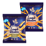 Lamb Weston fries Foto van Lamb Weston fries
