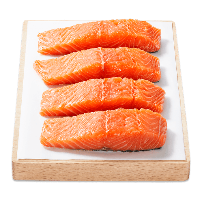 Zalmfilet met huid