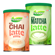 Pickwick matcha of spicy chai latte Foto van Pickwick matcha of spicy chai latte