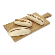 Gevulde stokbroodjes Foto van Gevulde stokbroodjes