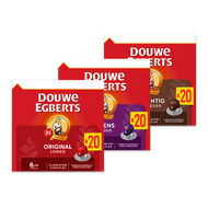 Foto van Douwe Egberts koffiecups