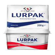 Lurpak roomboter of smeerbare boter Foto van Lurpak roomboter of smeerbare boter