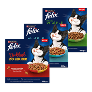 Felix Dubbel zo lekker kattenbrokjes Foto van Felix Dubbel zo lekker kattenbrokjes