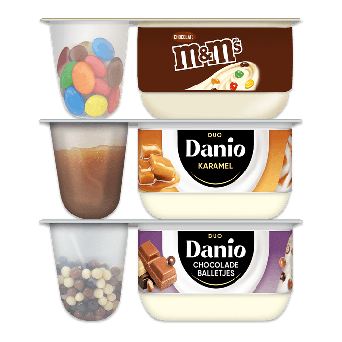 M&M's, Twix of Danio duo