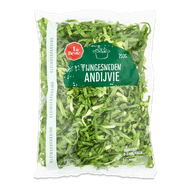 1 de Beste Fijngesneden andijvie of Poldergoud geschilde aardappeltjes Foto van 1 de Beste Fijngesneden andijvie of Poldergoud geschilde aardappeltjes