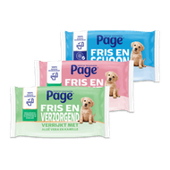 Foto van Page vochtig toiletpapier