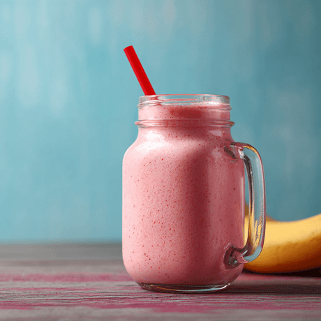 Ontbijtsmoothie met roodfruit