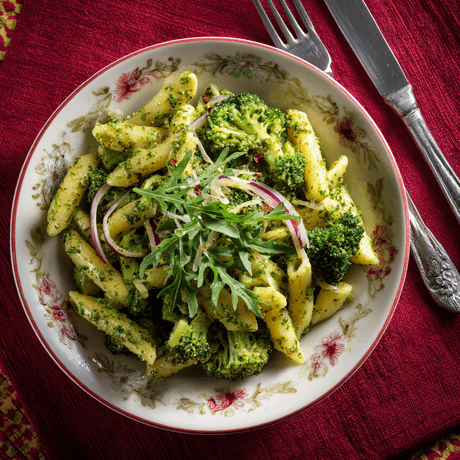 Pasta pesto